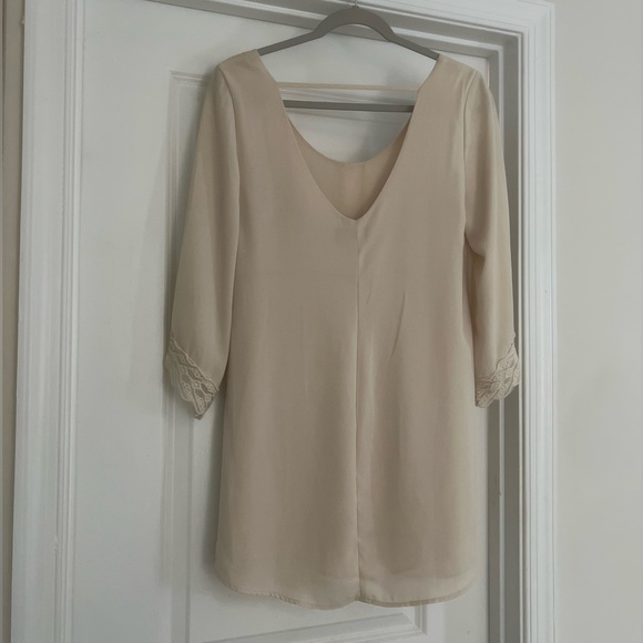 Astr Beige Dress - Picture 2 of 3